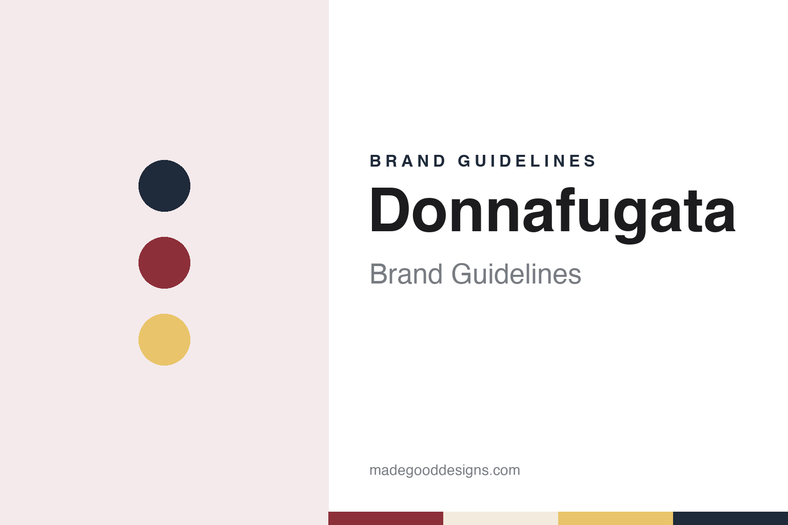 Donnafugata Brand Guidelines: The Rallo Family Winery Named After The Leopard