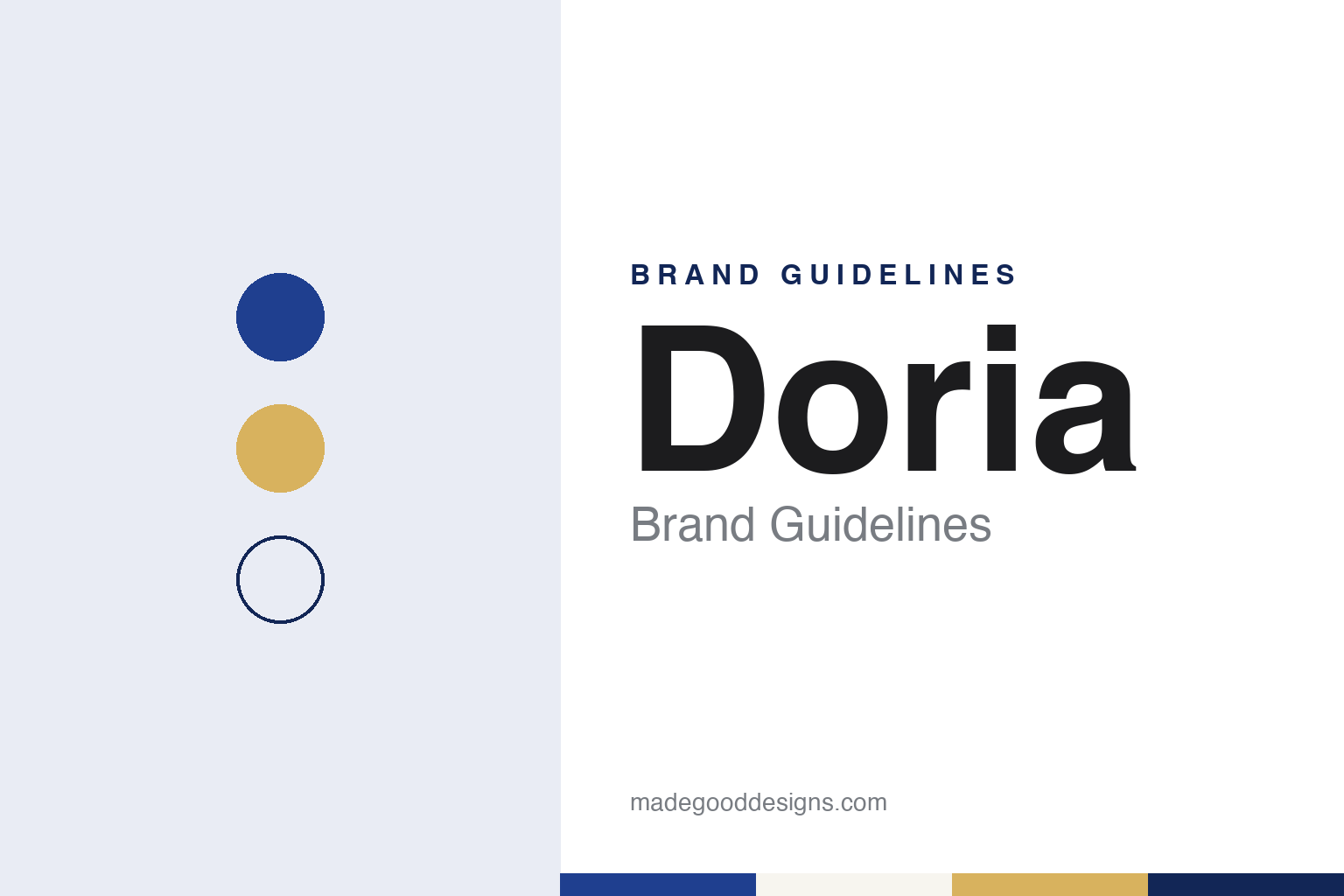 Doria Brand Guidelines: The Treviso Bakery Behind Bucaneve, Named After a Swiss Biscuit Maker