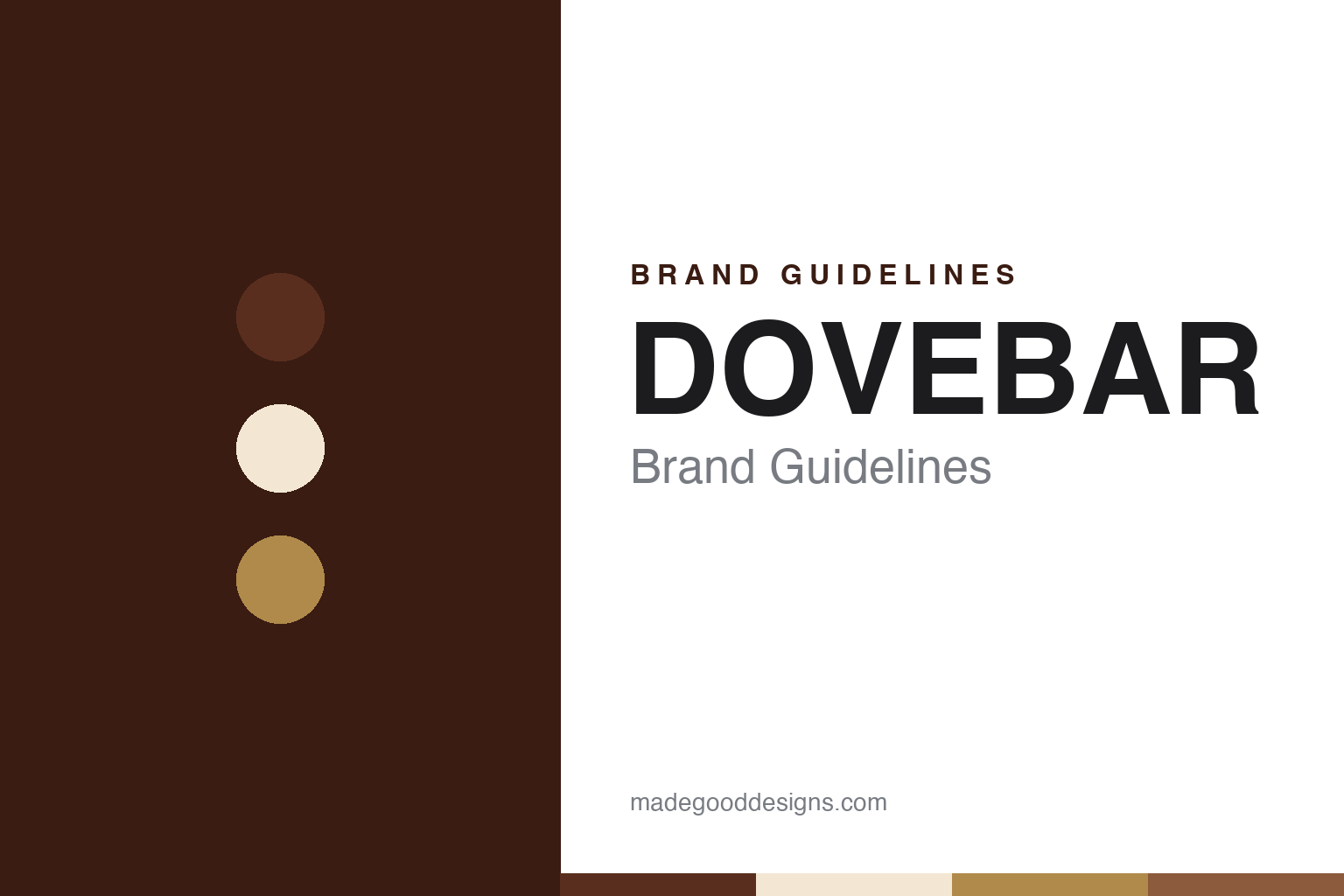 DOVEBAR brand guidelines — abstract colour discs and material texture (original homage; not a DOVEBAR product or logo)