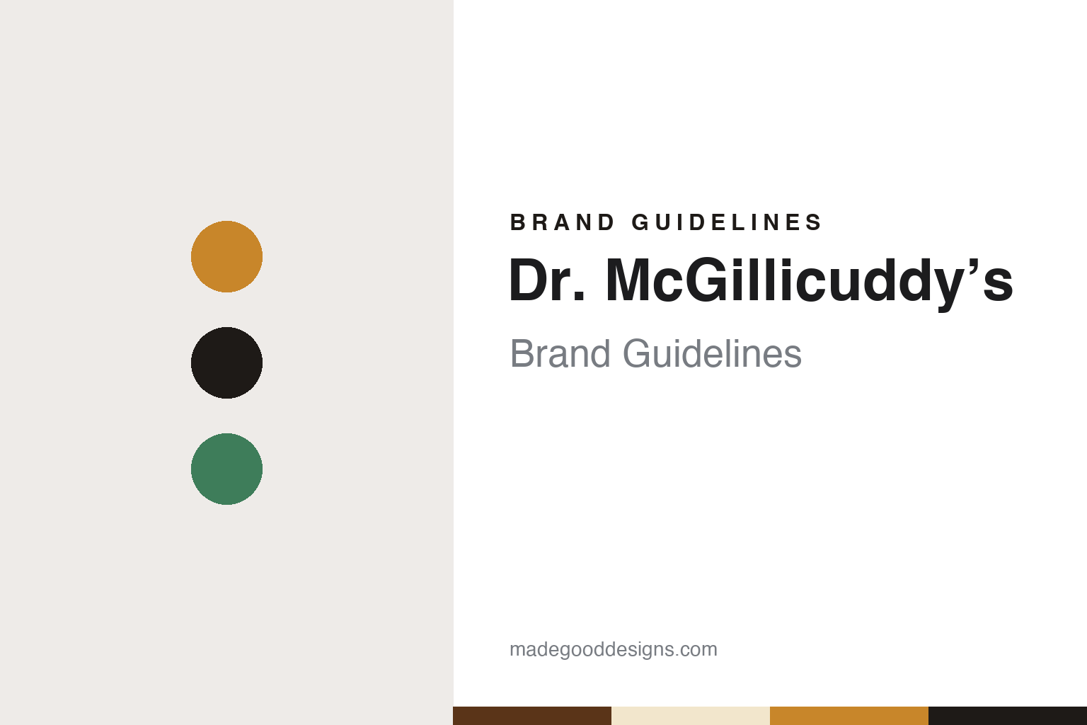 Dr. McGillicuddy’s Brand Guidelines: Seagram’s Shot Doctor, With Sazerac Since 1989