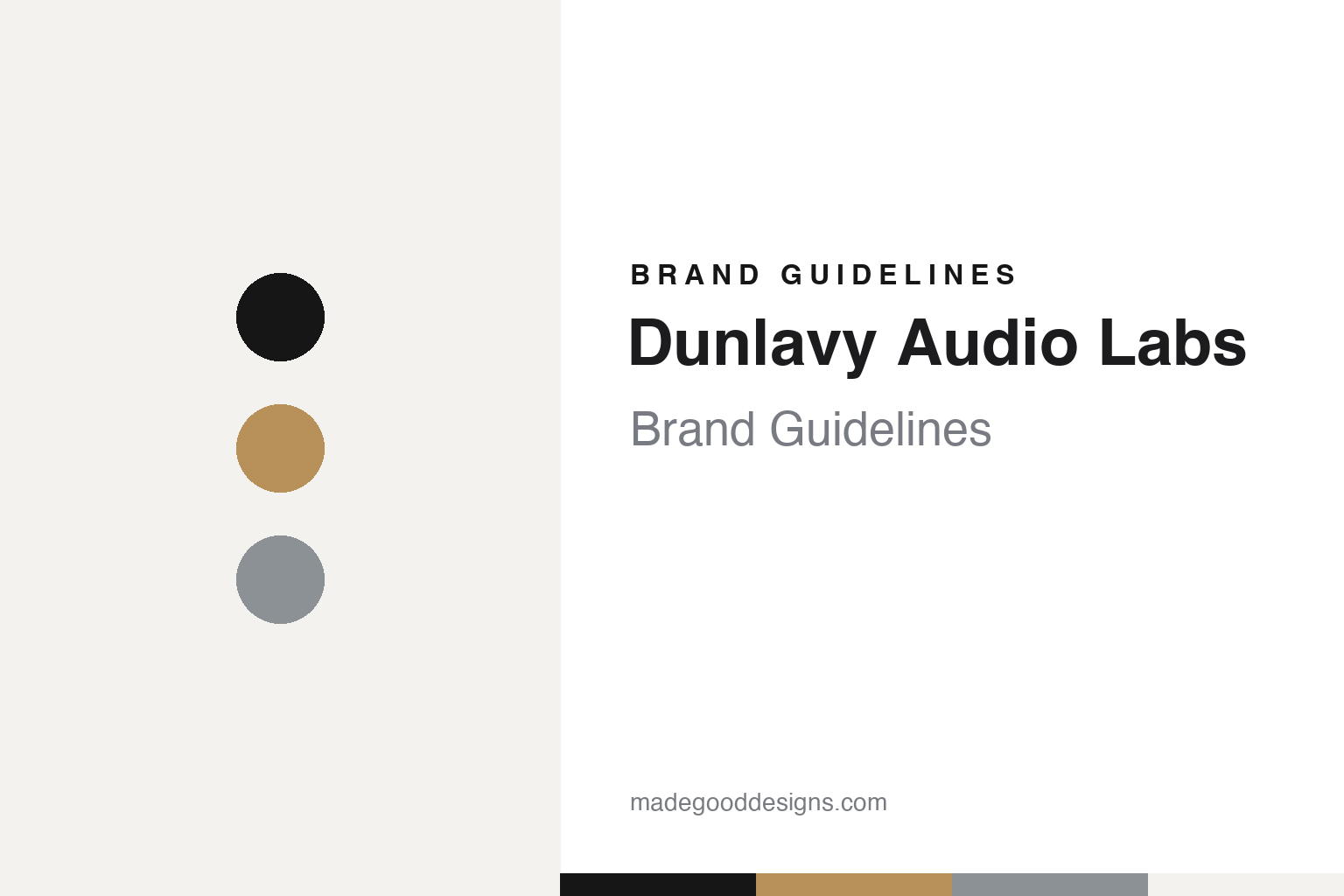 Dunlavy Brand Guidelines: The Colorado Speaker Maker That Closed in 2002