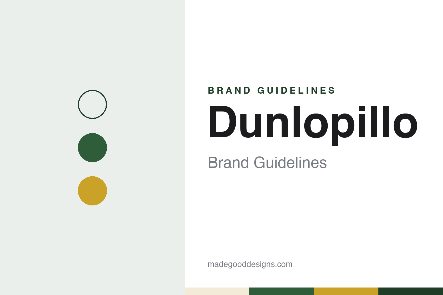 Dunlopillo Brand Guidelines: Dunlop’s 1929 Latex Foam, Owned Market by Market