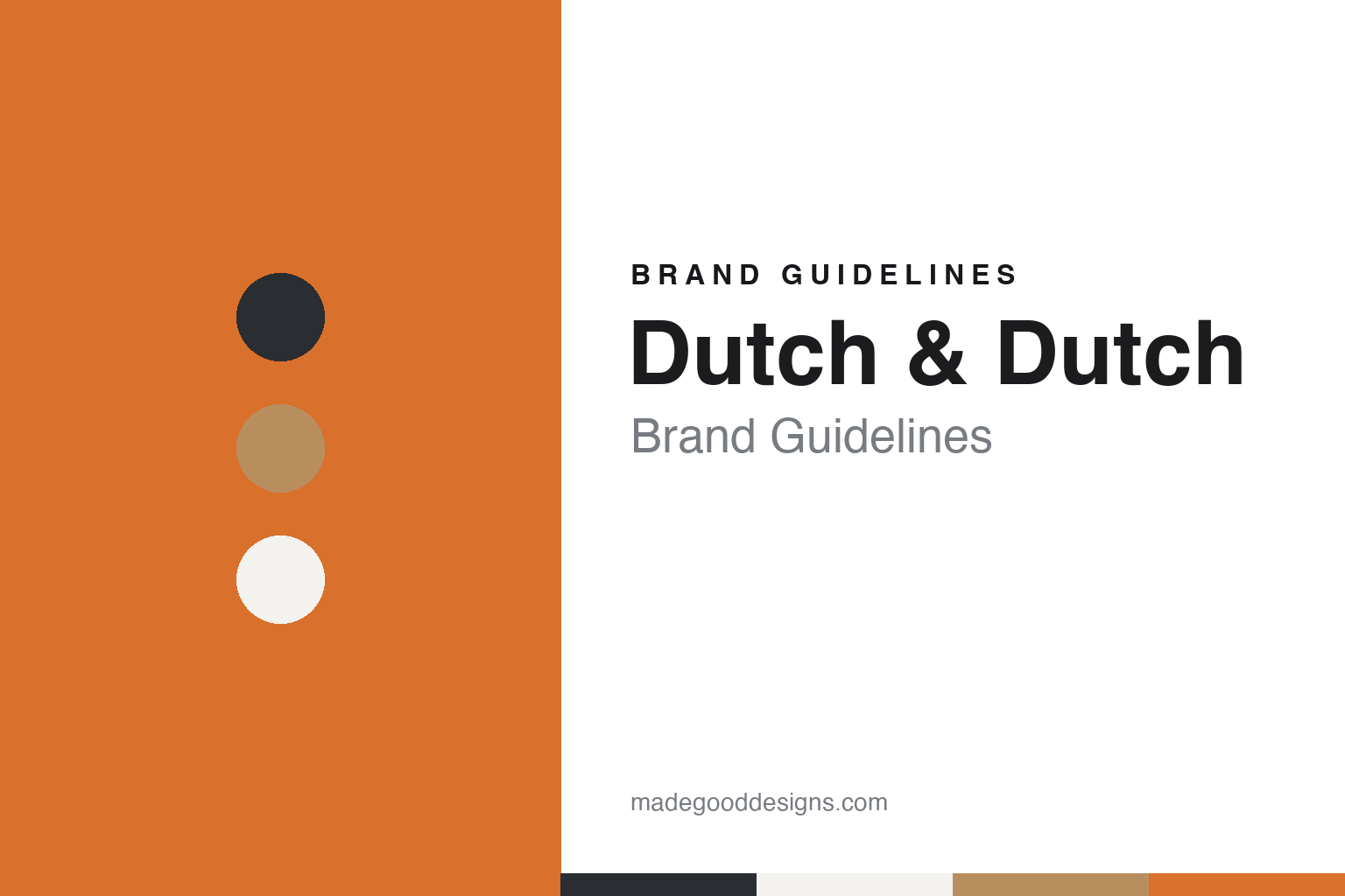 Dutch & Dutch Brand Guidelines: The Rotterdam-Area Maker of the 8c Cardioid Speaker