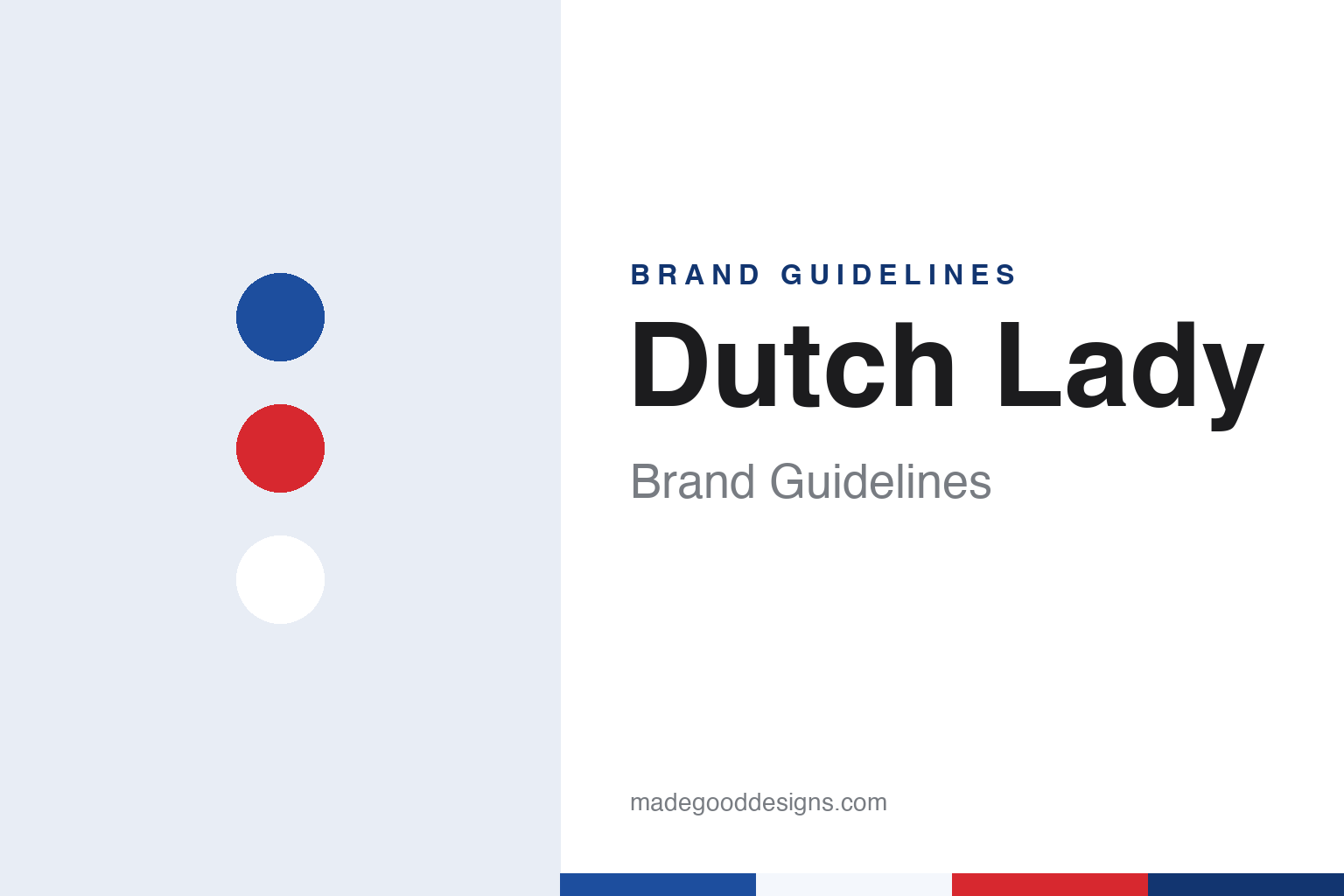 Dutch Lady brand guidelines — abstract colour discs and material texture (original homage; not a Dutch Lady product or logo)