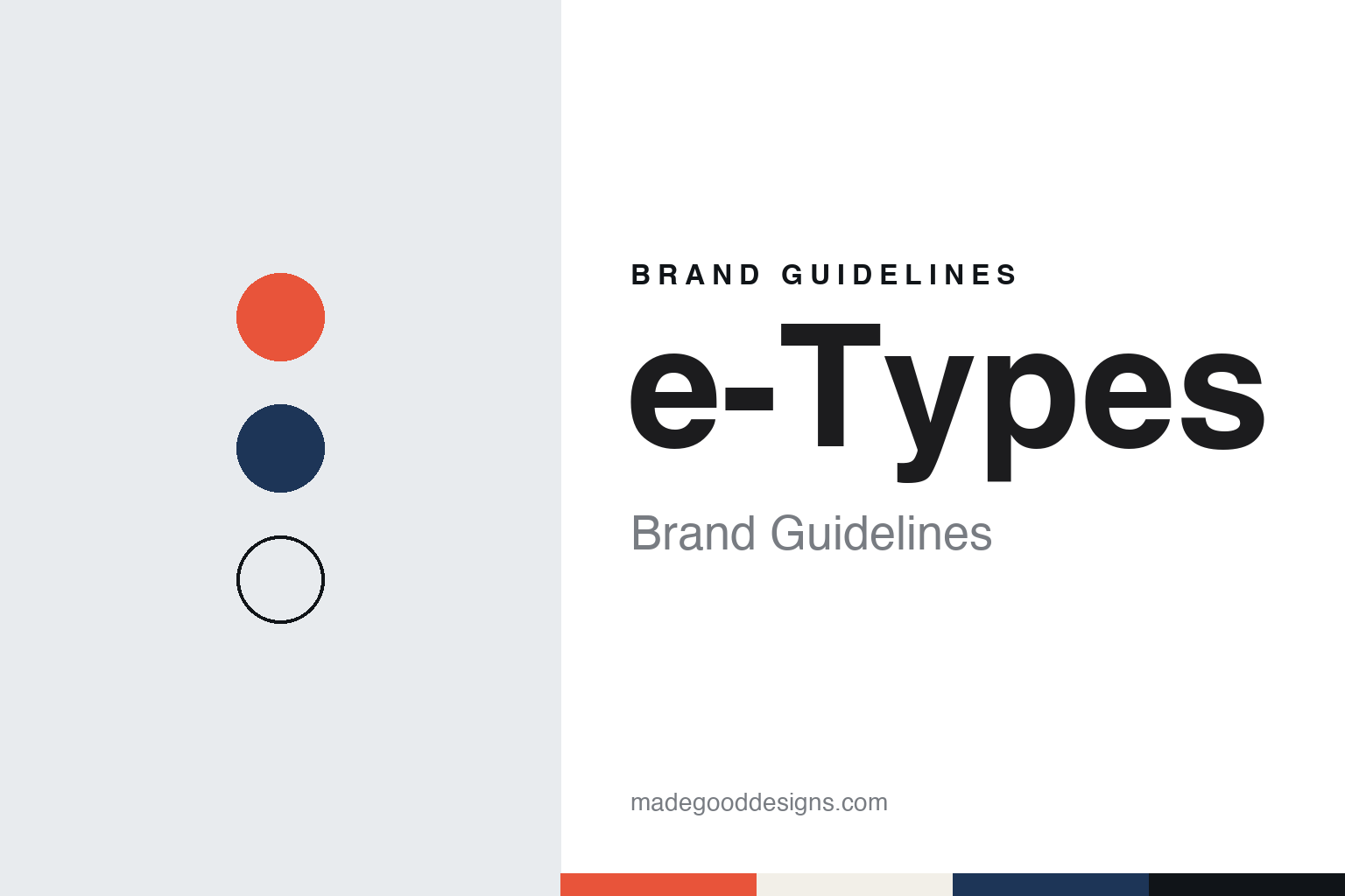 e-Types Brand Guidelines: A 1997 Copenhagen Studio and Its Playtype Foundry