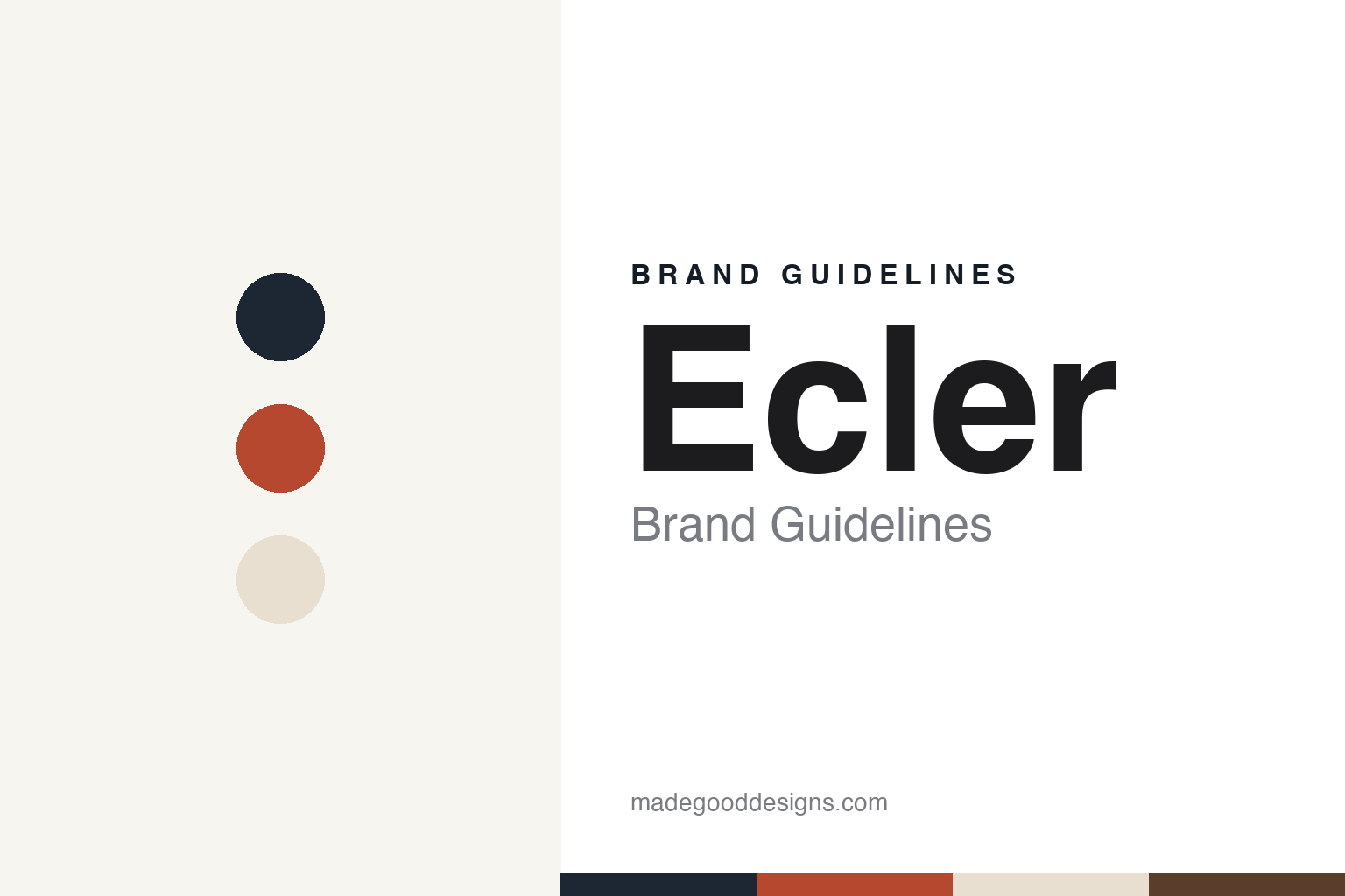 Ecler brand guidelines — abstract colour discs and material texture (original homage; not a Ecler product or logo)