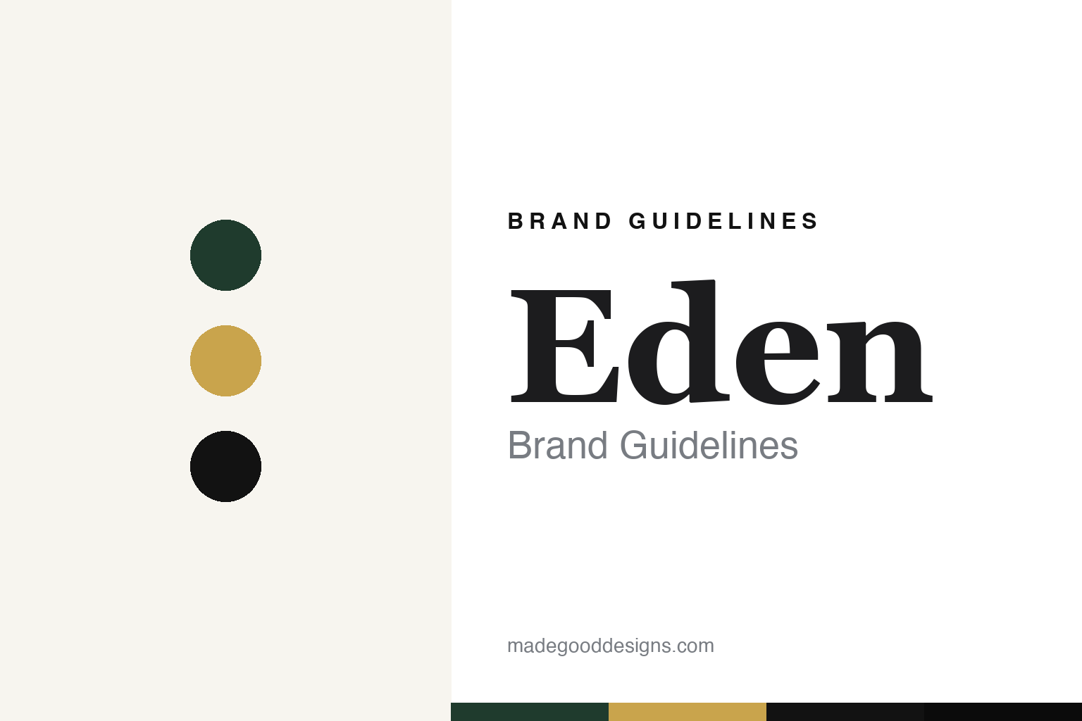 Eden brand guidelines — abstract colour discs and material texture (original homage; not a Eden product or logo)