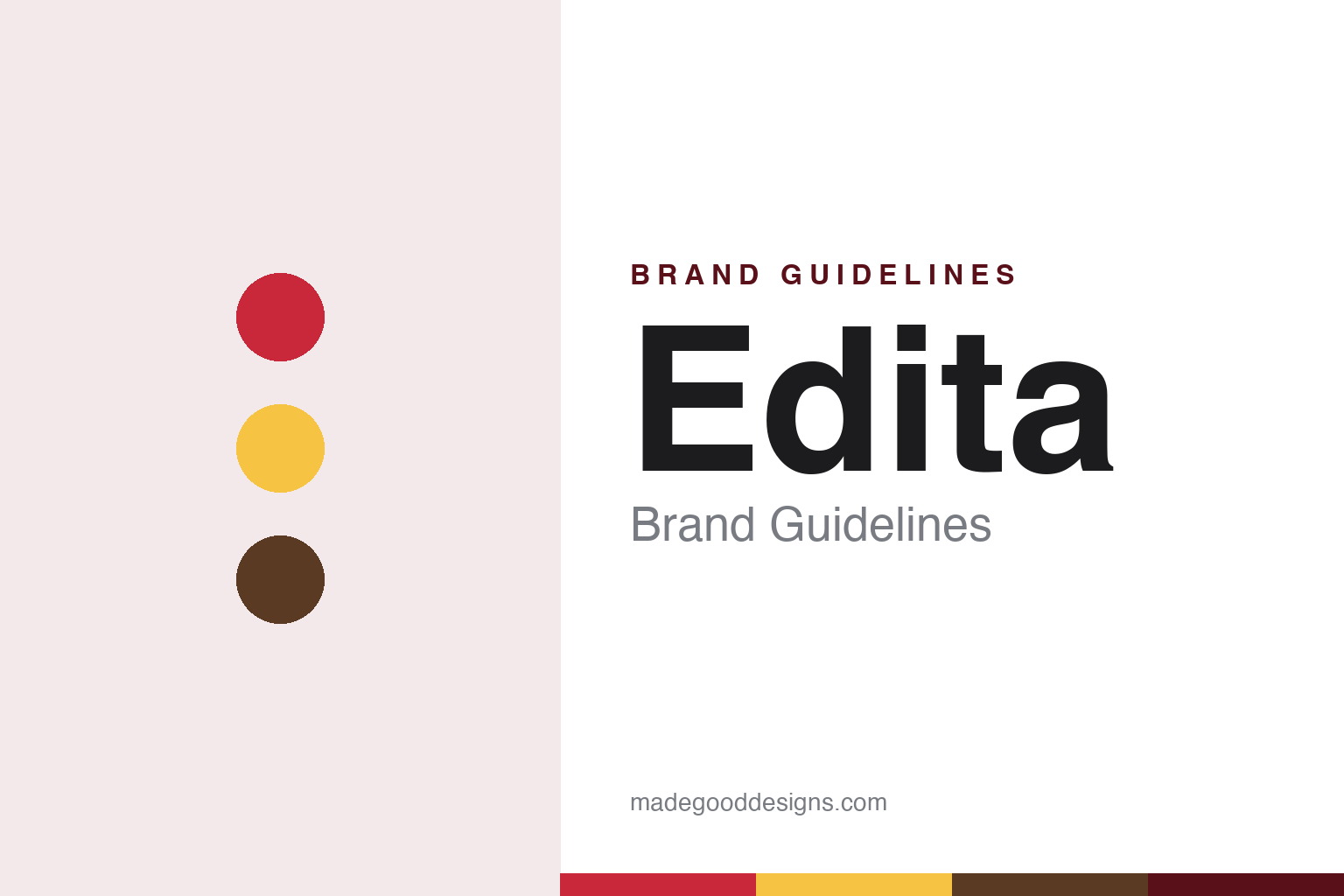 Edita Brand Guidelines: The Berzi Family’s Cairo Snack Maker Behind Molto and HOHOs