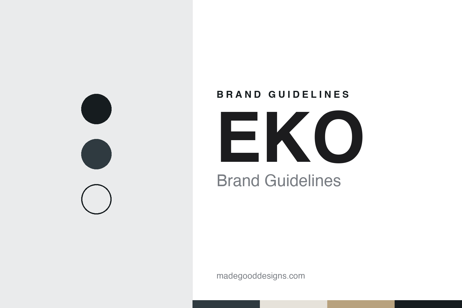 EKO Brand Guidelines: Guangzhou 1997, Chen Yizhi & the Sensor Trash Can