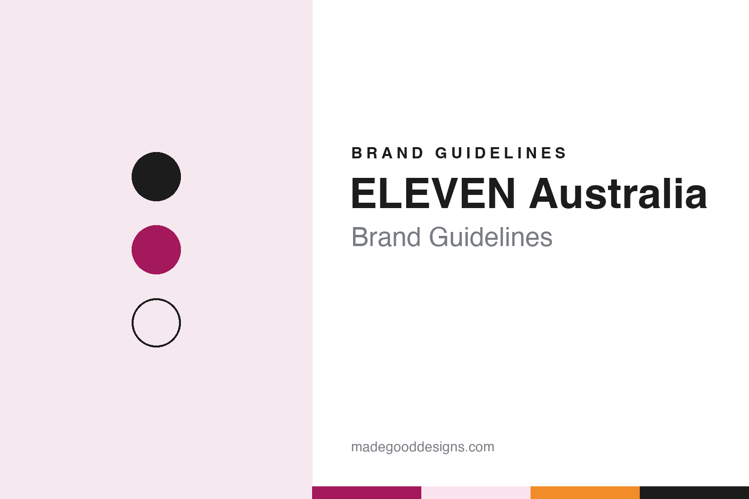 ELEVEN Australia Brand Guidelines: Joey Scandizzo and Andrew O’Toole’s Plain-Spoken Haircare, Since 2011