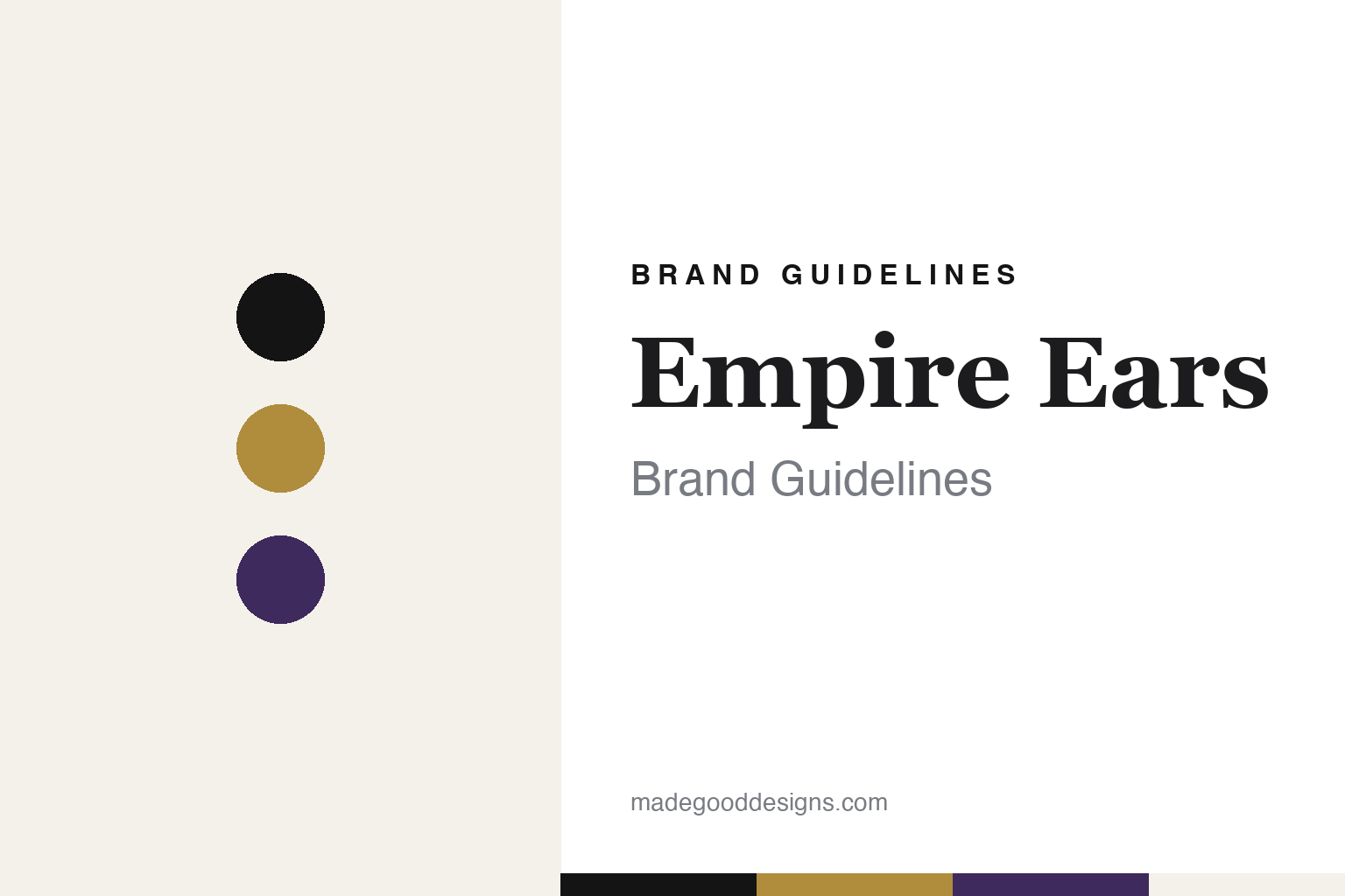 Empire Ears Brand Guidelines: The Georgia Family Company Behind Zeus, Legend X and Odin