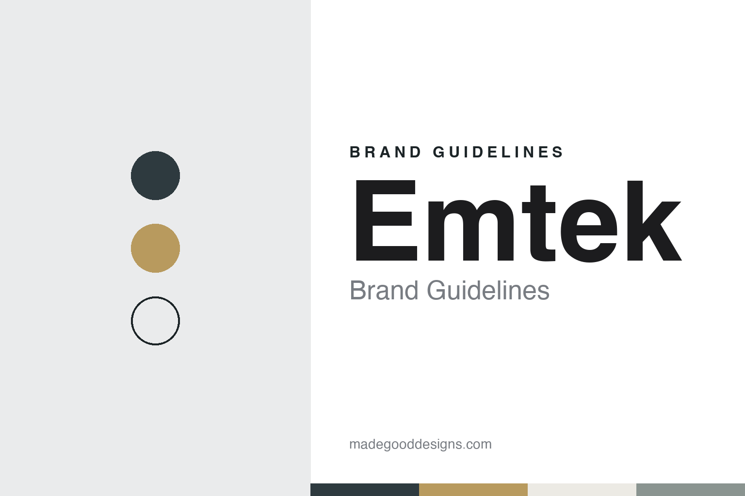 Emtek Brand Guidelines: Door Hardware Assembled to Order in Los Angeles