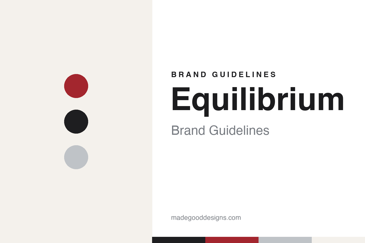 Equilibrium Brand Guidelines: The Zielona Góra Loudspeaker and Cable Brand of Audiothlon