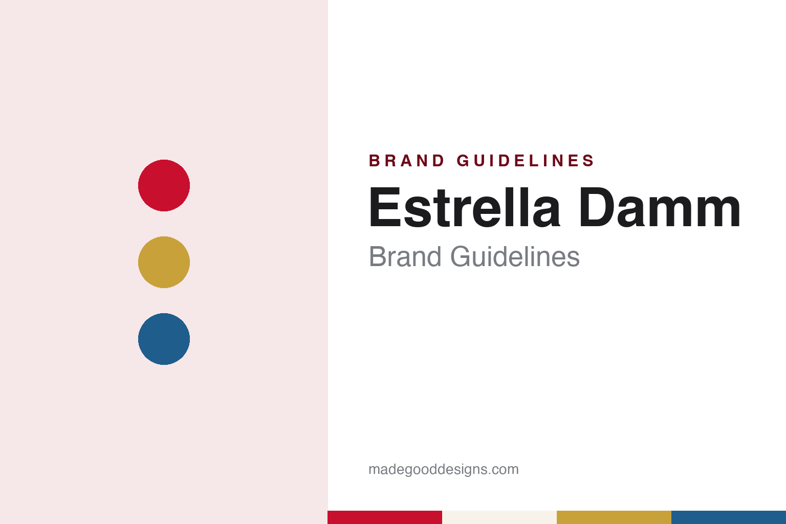 Estrella Damm Brand Guidelines: The Barcelona Lager Whose Star Became Its Name