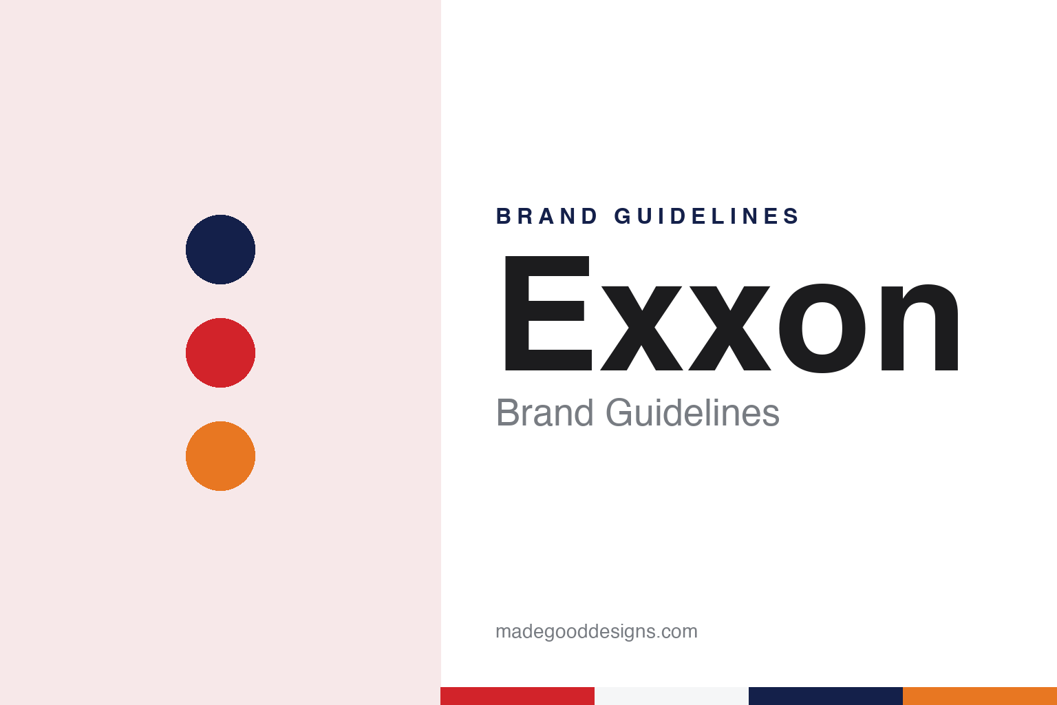 Exxon Brand Guidelines: The 1972 Name That Replaced Esso, Enco and Humble