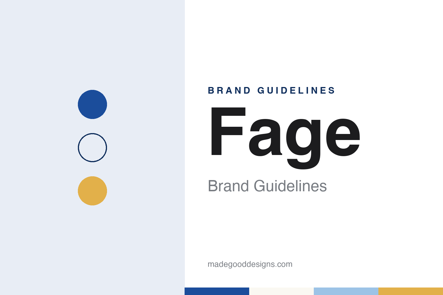 Fage brand guidelines — abstract colour discs and material texture (original homage; not a Fage product or logo)
