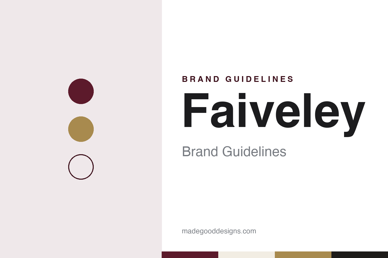 Faiveley Brand Guidelines: The Nuits-Saint-Georges Family Domaine Founded in 1825