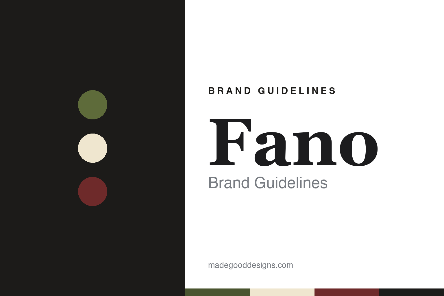 Fano Brand Guidelines: Dennis Fano’s Alt de Facto Guitars, Sold in 2009 and Reclaimed in 2025