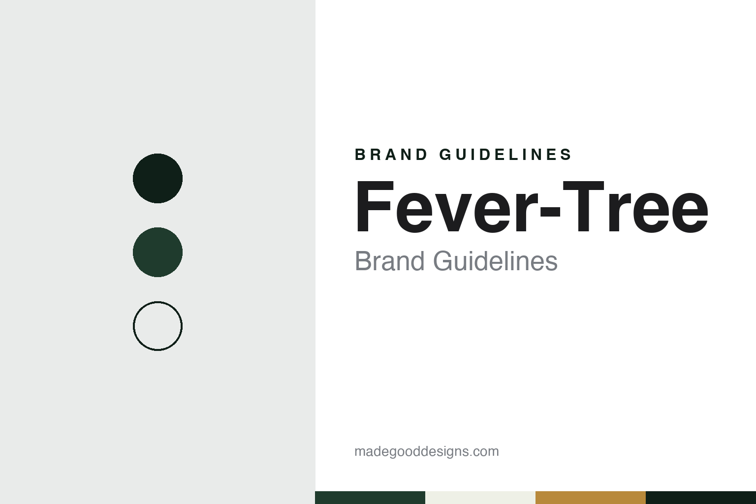 Fever-Tree Brand Guidelines: The London Mixer Brand That Made Tonic a Premium Category