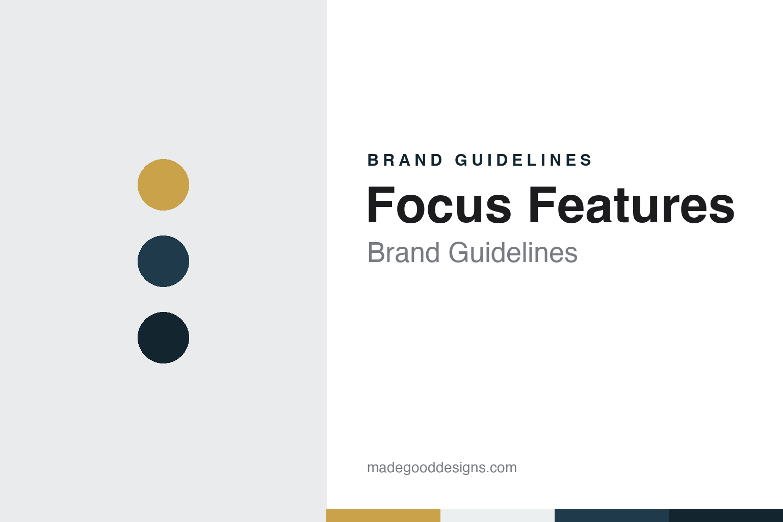 Focus Features Brand Guidelines: Good Machine, USA Films and Universal in 2002