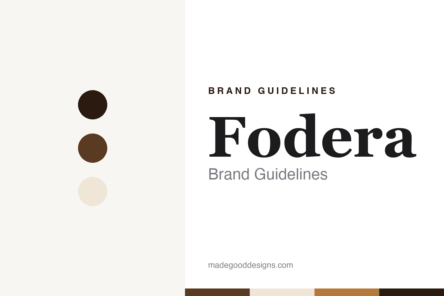 Fodera Brand Guidelines: The Brooklyn Bass Maker Behind the Six-String Contrabass
