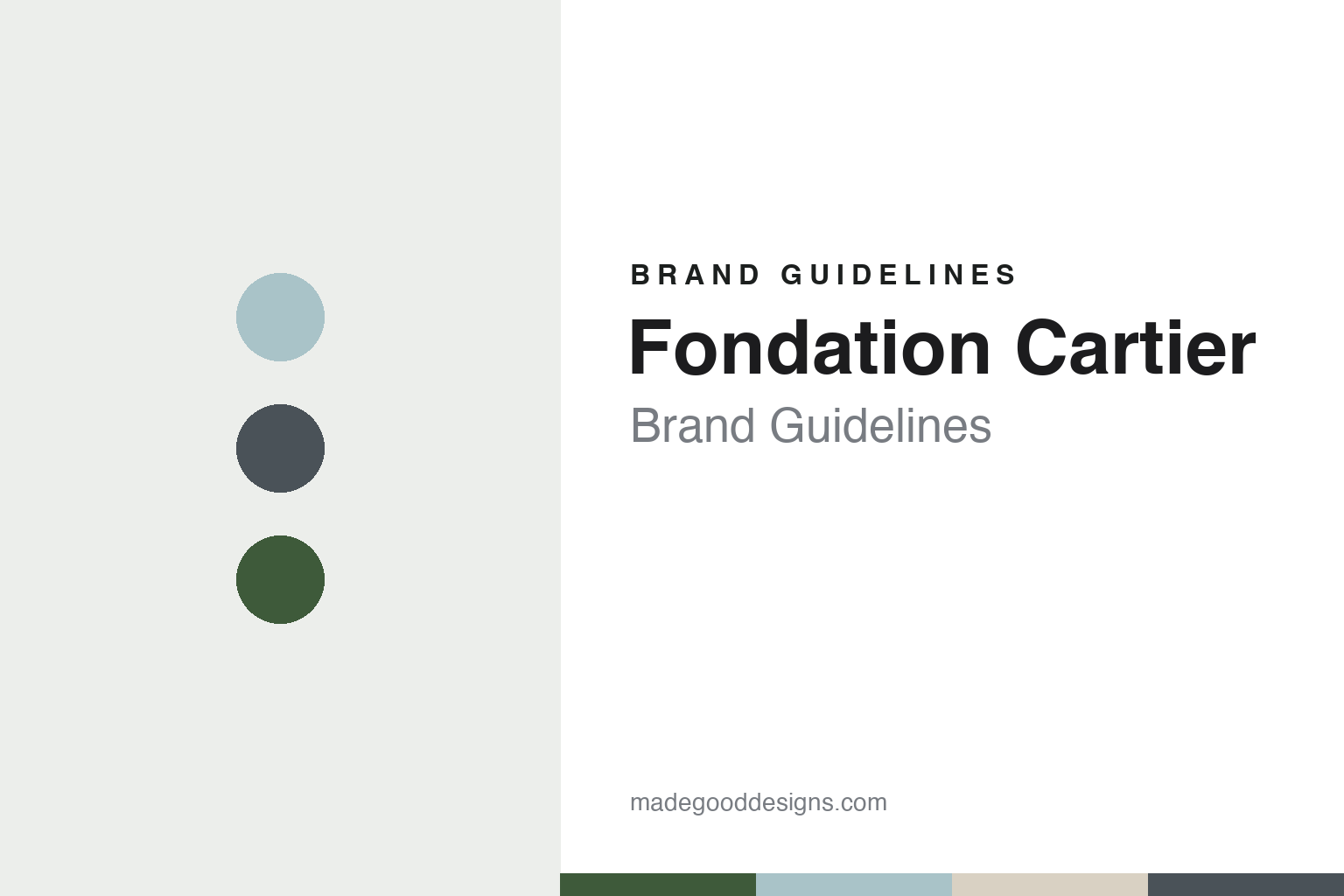 Fondation Cartier Brand Guidelines: Two Jean Nouvel Buildings, 1994 and 2025