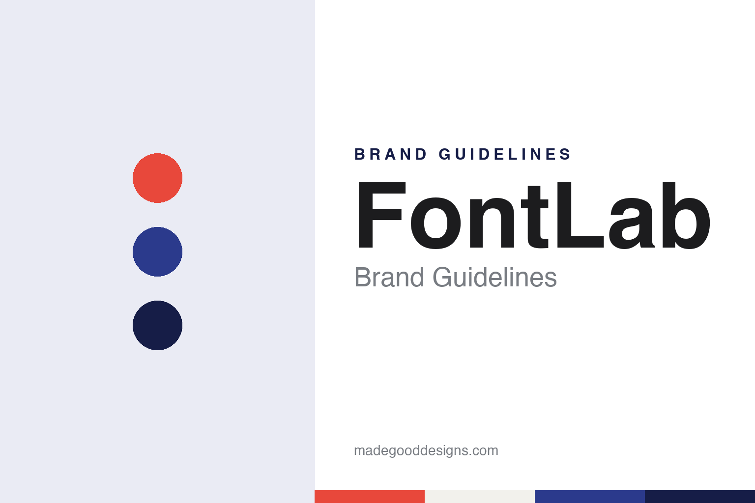 FontLab brand guidelines — abstract colour discs and material texture (original homage; not a FontLab product or logo)