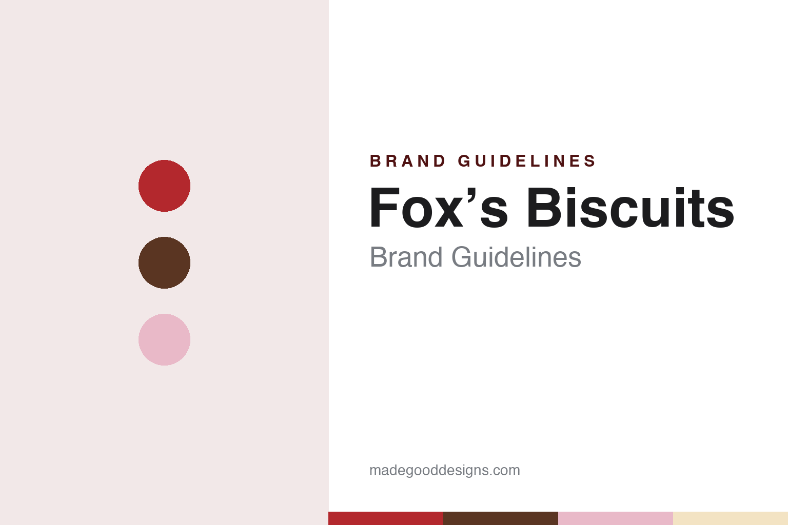 Fox’s Biscuits Brand Guidelines: The Batley Baker Now Owned by a Ferrero-Affiliated Group