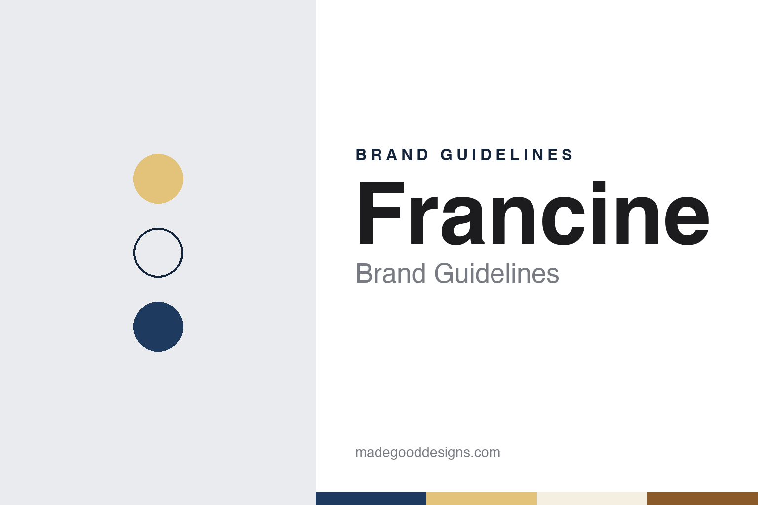 Francine Brand Guidelines: France’s Flour Brand, Named for “France” and “Farine” in 1965
