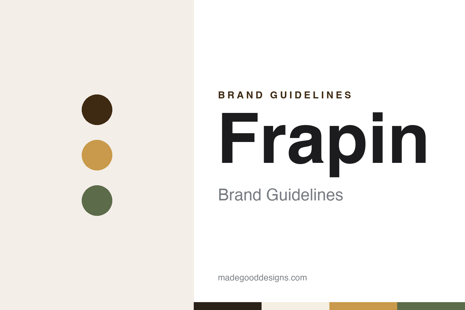 Frapin brand guidelines — abstract colour discs and material texture (original homage; not a Frapin product or logo)