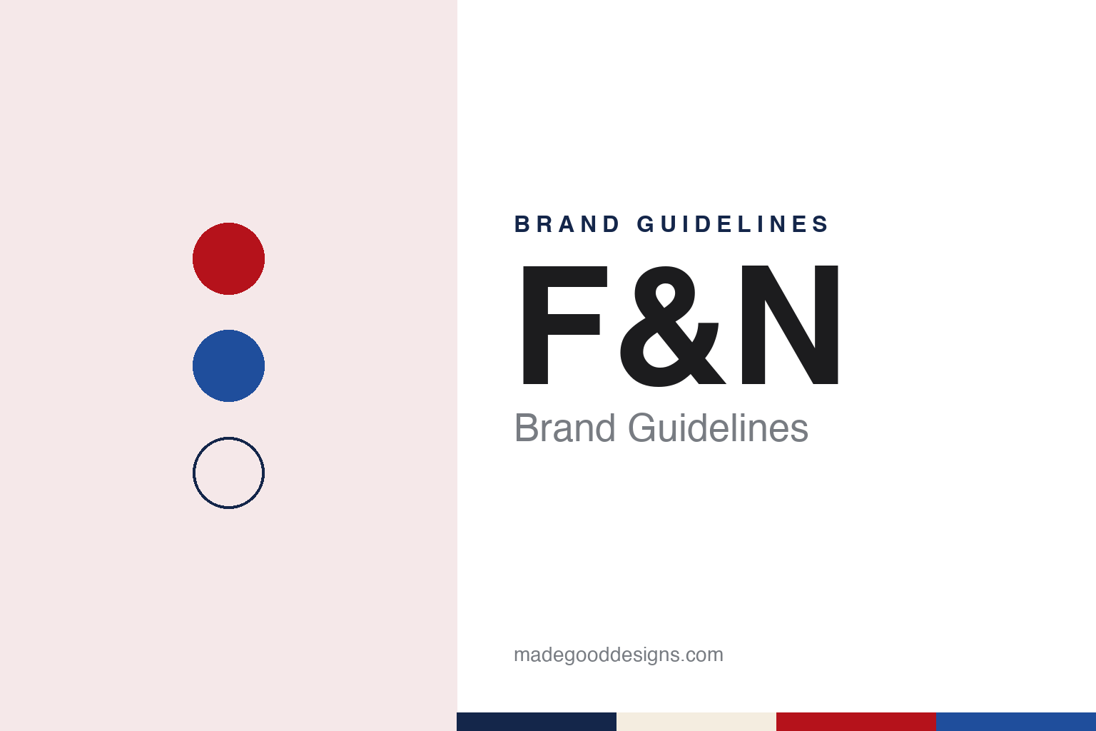 F&N brand guidelines — abstract colour discs and material texture (original homage; not a F&N product or logo)