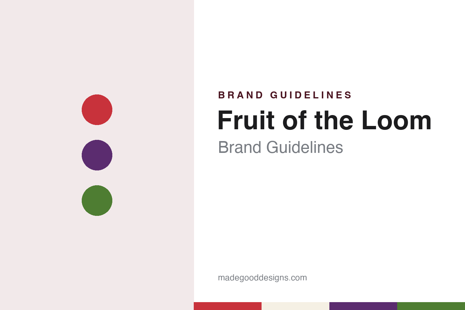 Fruit of the Loom Brand Guidelines: A Painted Fruit Label From 1871 Rhode Island