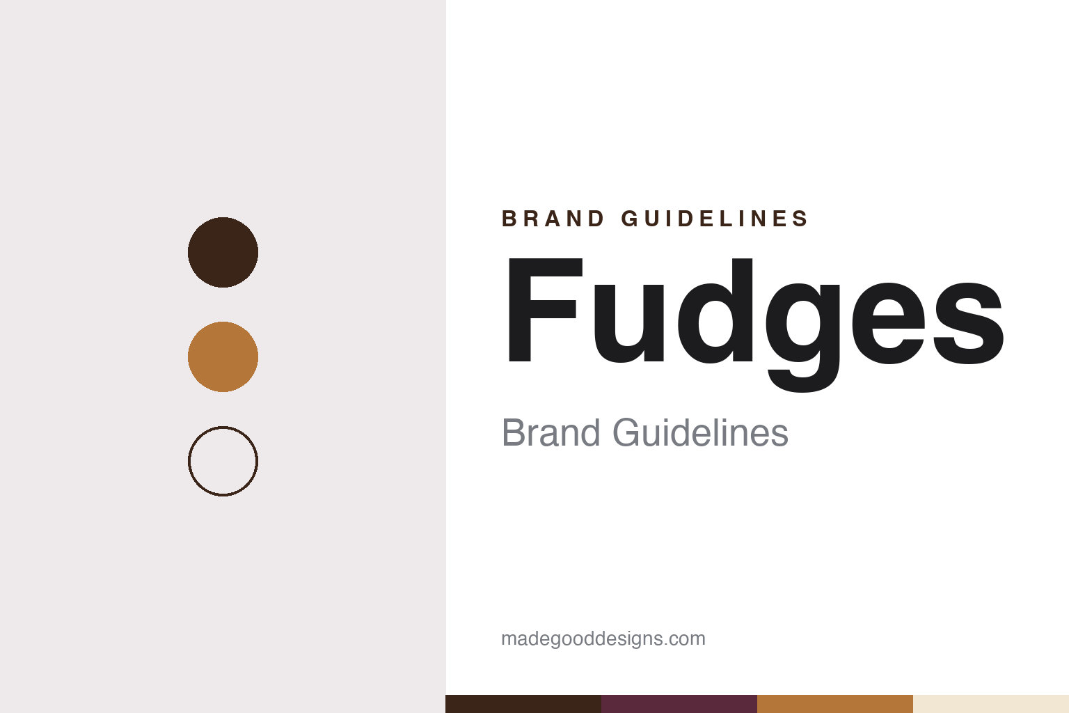 Fudges Brand Guidelines: The Dorset Bakery Behind Thomas Fudge’s Florentines