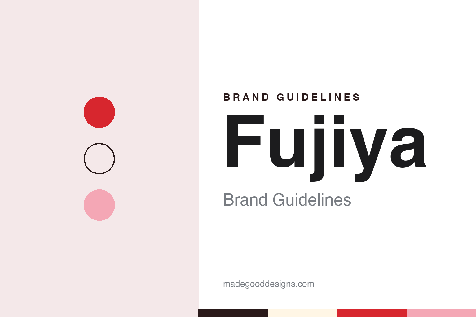 Fujiya Brand Guidelines: The Yokohama Cake Shop Behind Peko-chan & Milky