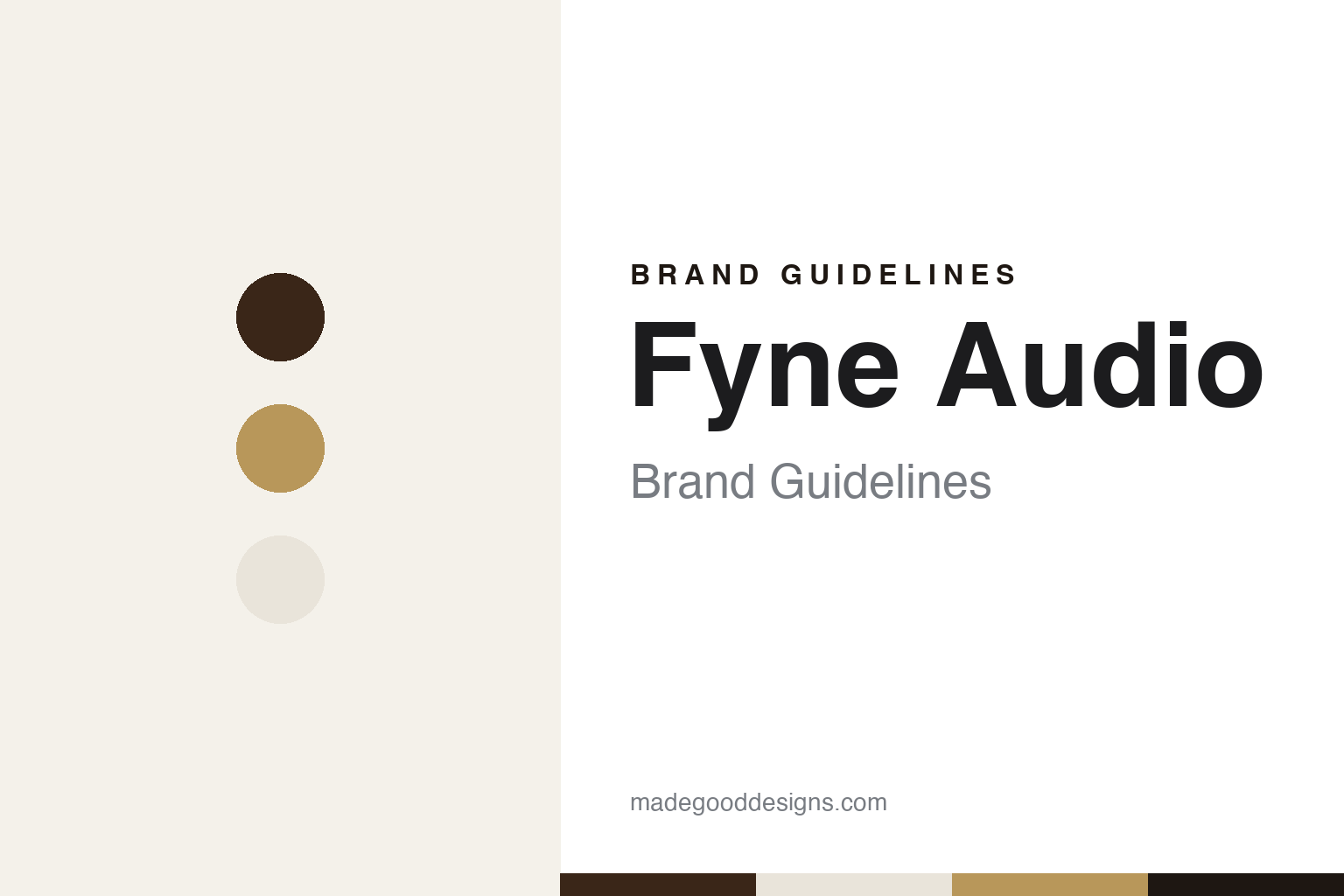 Fyne Audio Brand Guidelines: The Scottish Speaker Maker Founded by Former Tannoy Managers