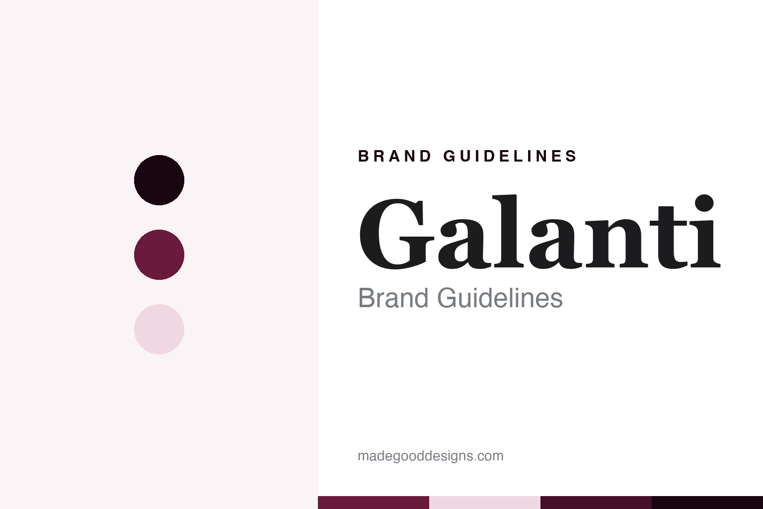 Galanti brand guidelines — abstract colour discs and material texture (original homage; not a Galanti product or logo)