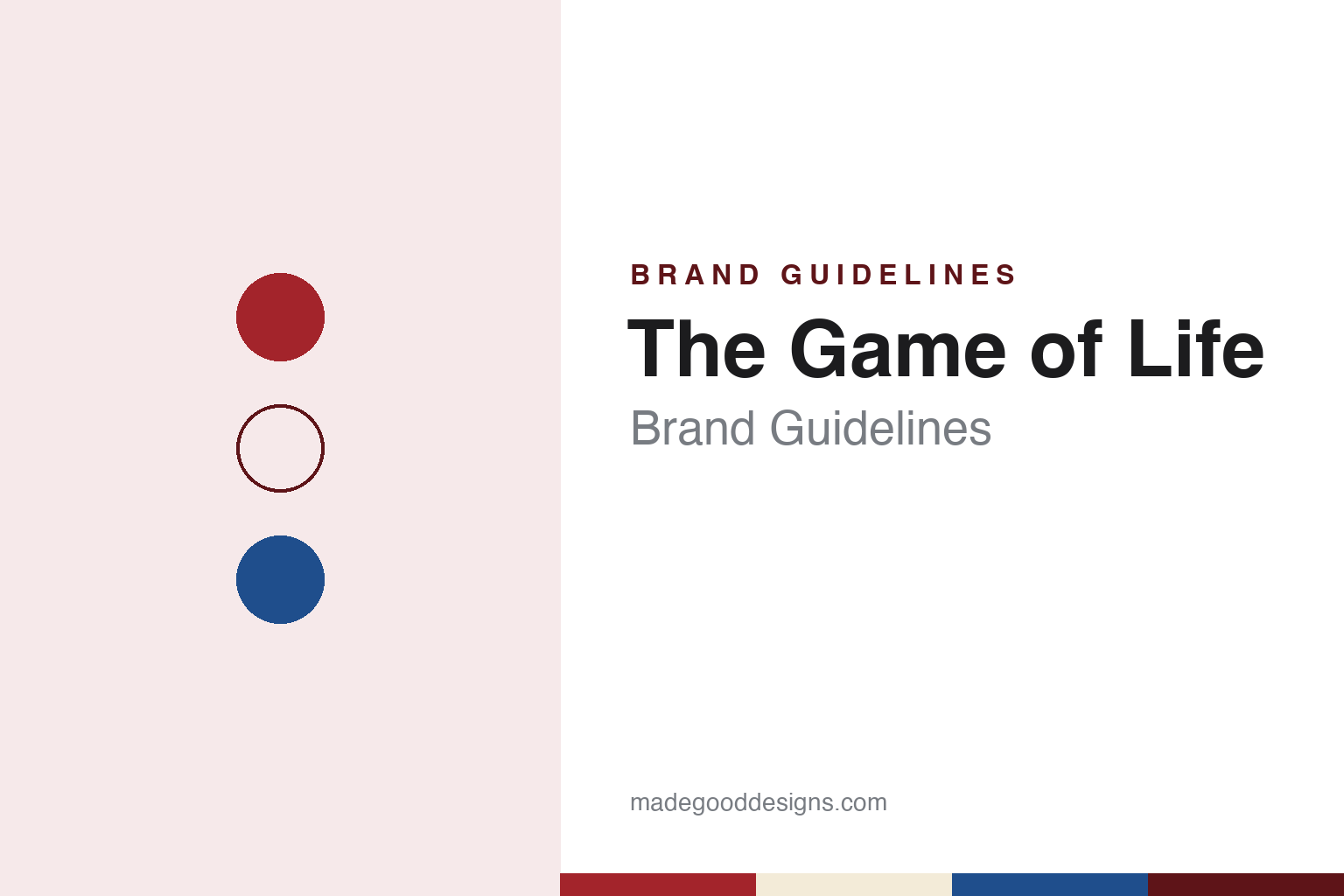 The Game of Life Brand Guidelines: The 1860 Checkered Game, the 1960 Spinner & Hasbro
