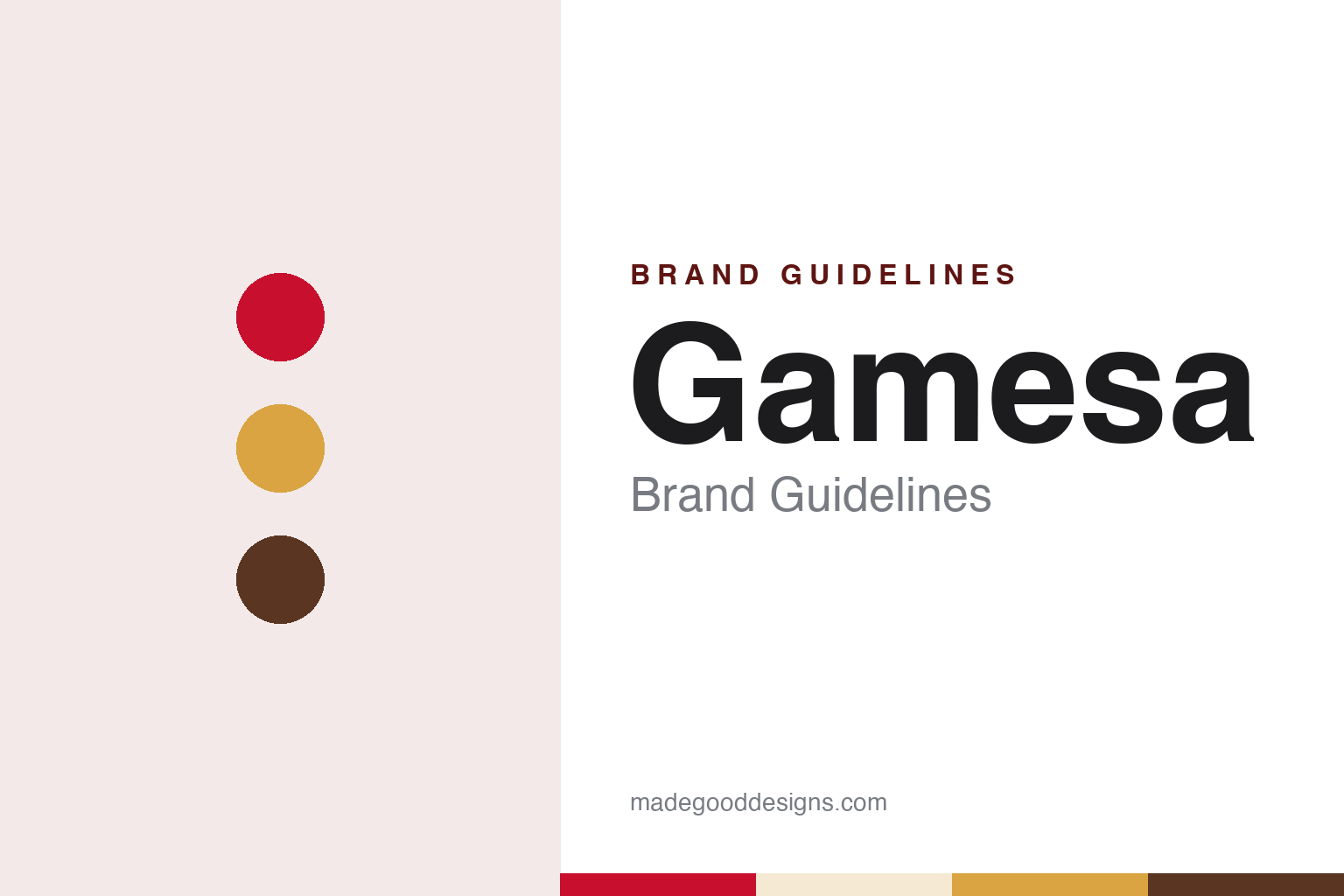 Gamesa brand guidelines — abstract colour discs and material texture (original homage; not a Gamesa product or logo)