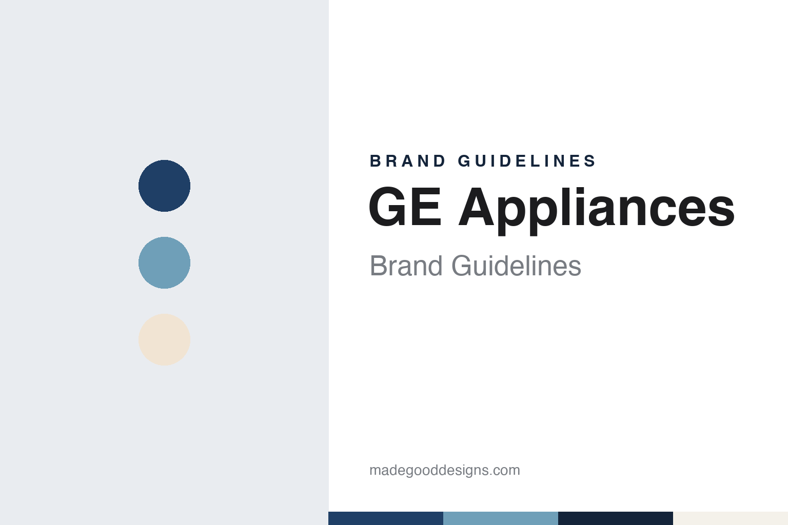 GE Appliances Brand Guidelines: Appliance Park, Haier & a Licensed Monogram
