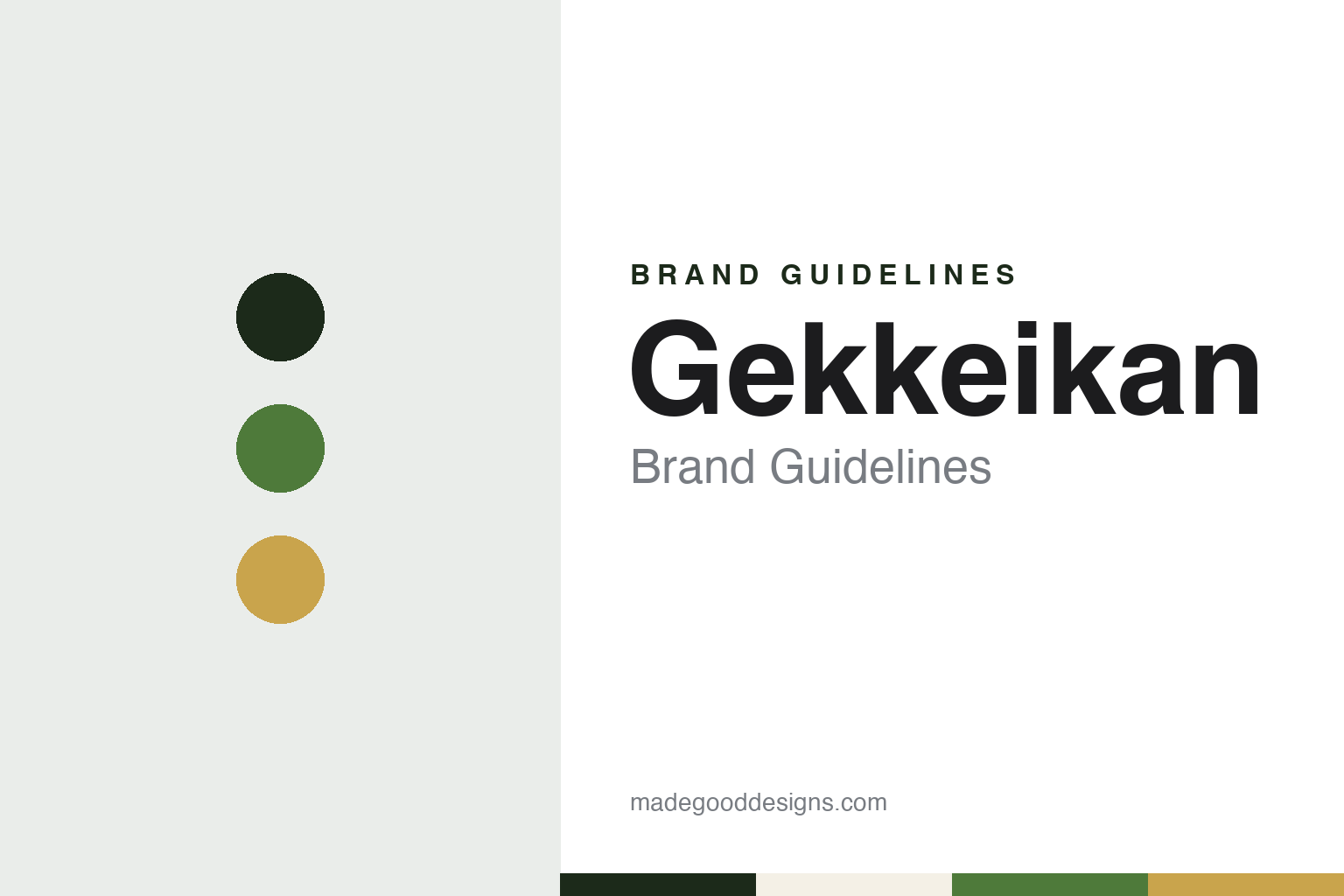 Gekkeikan Brand Guidelines: The Fushimi Sake House of 1637 and Its Laurel Crown