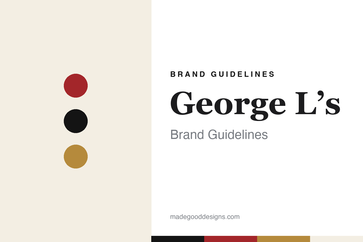 George L’s Brand Guidelines: The Madison, Tennessee Solderless Cable Built on Cut, Push, Tighten