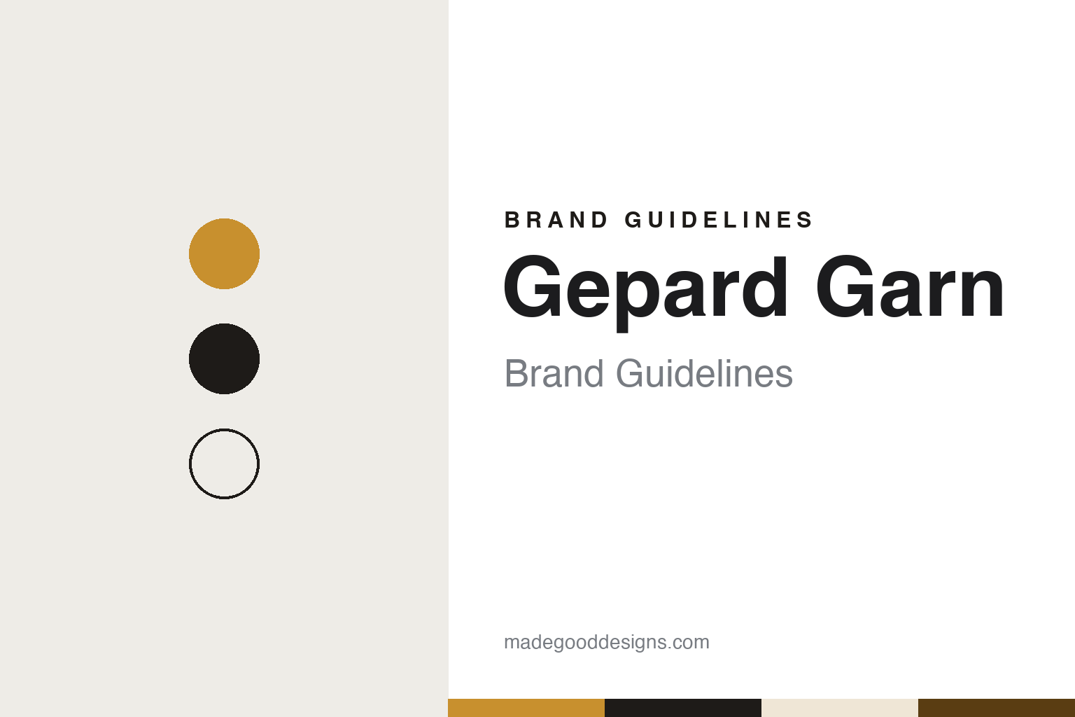 Gepard Garn Brand Guidelines: The 1989 Danish Yarn House Spun by Italian Family Mills
