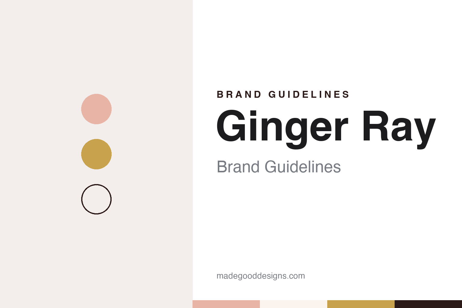 Ginger Ray Brand Guidelines: The Surrey Partyware Label Designed In-House Since 2012