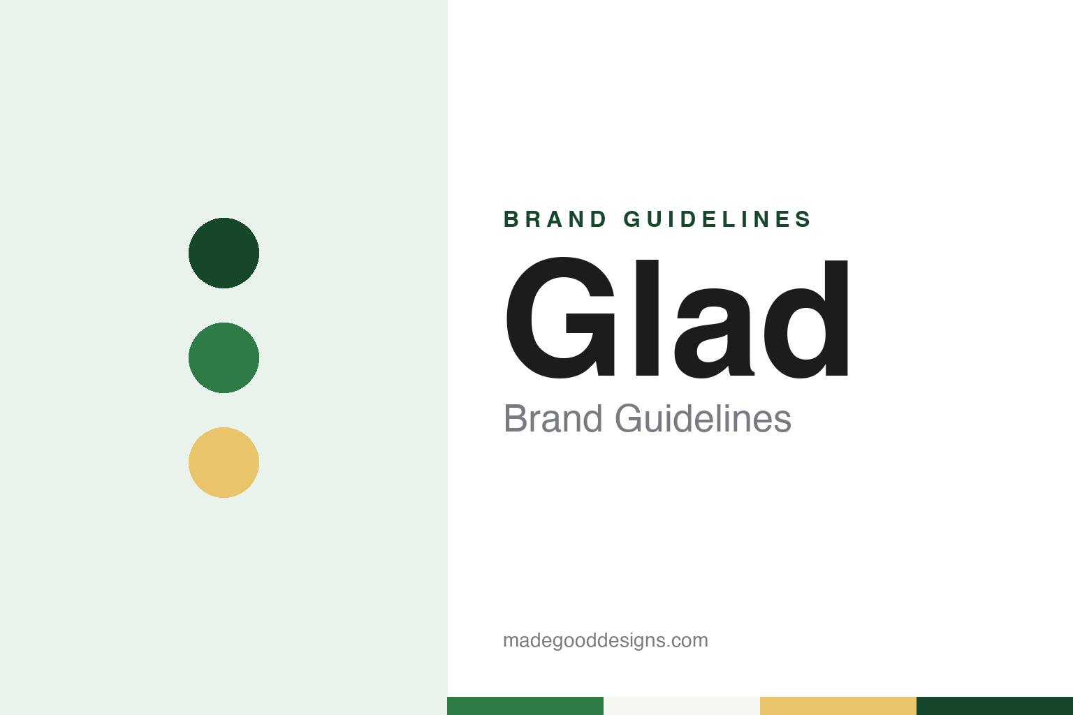 Glad brand guidelines — abstract colour discs and material texture (original homage; not a Glad product or logo)