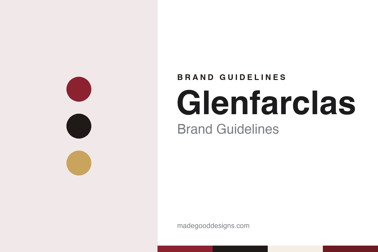 Glenfarclas Brand Guidelines: The Speyside Malt Owned by One Grant Family Since 1865