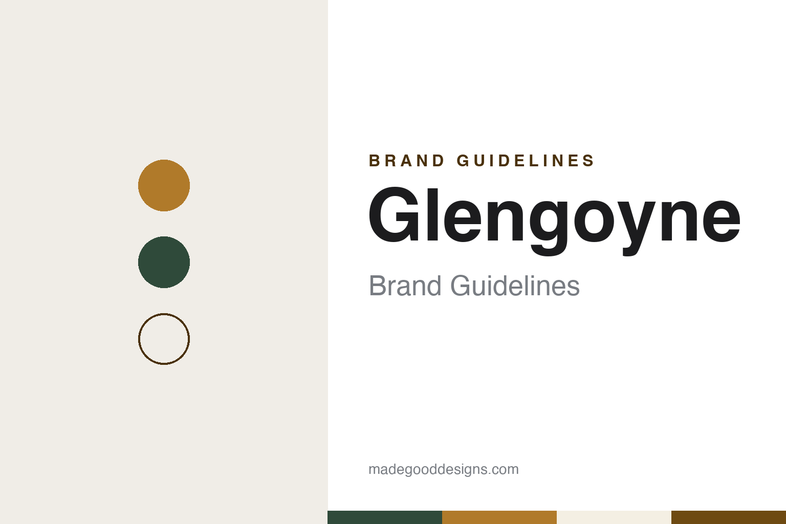 Glengoyne Brand Guidelines: The Unpeated Highland Malt From Dumgoyne, Since 1833