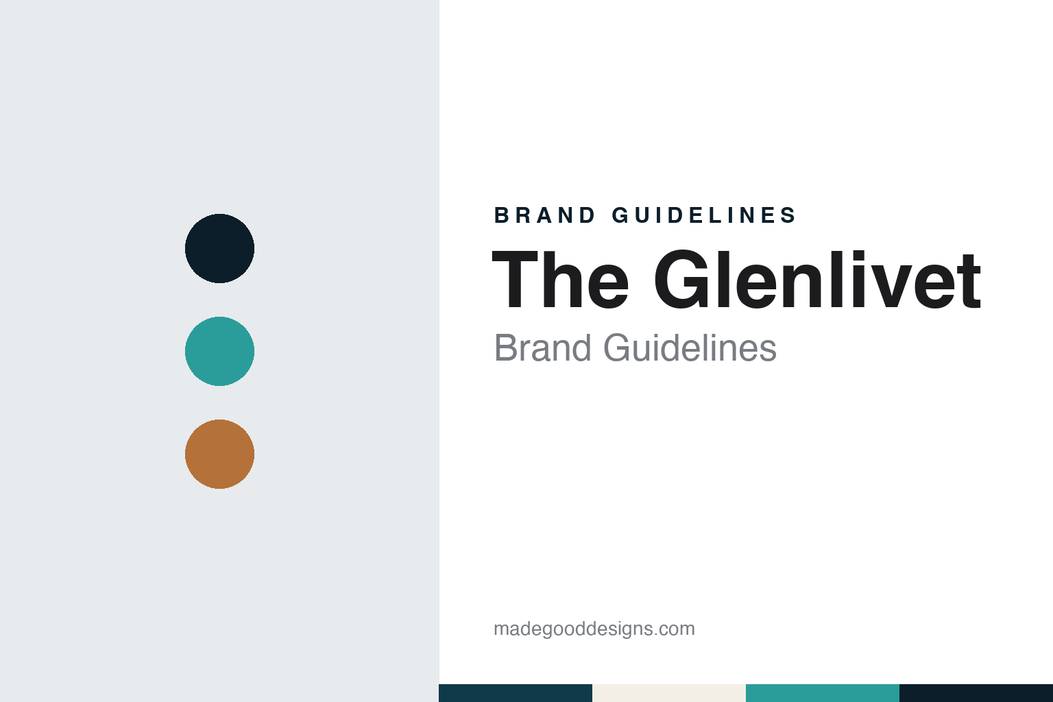 The Glenlivet Brand Guidelines: The Speyside Single Malt That Won Its Own Definite Article