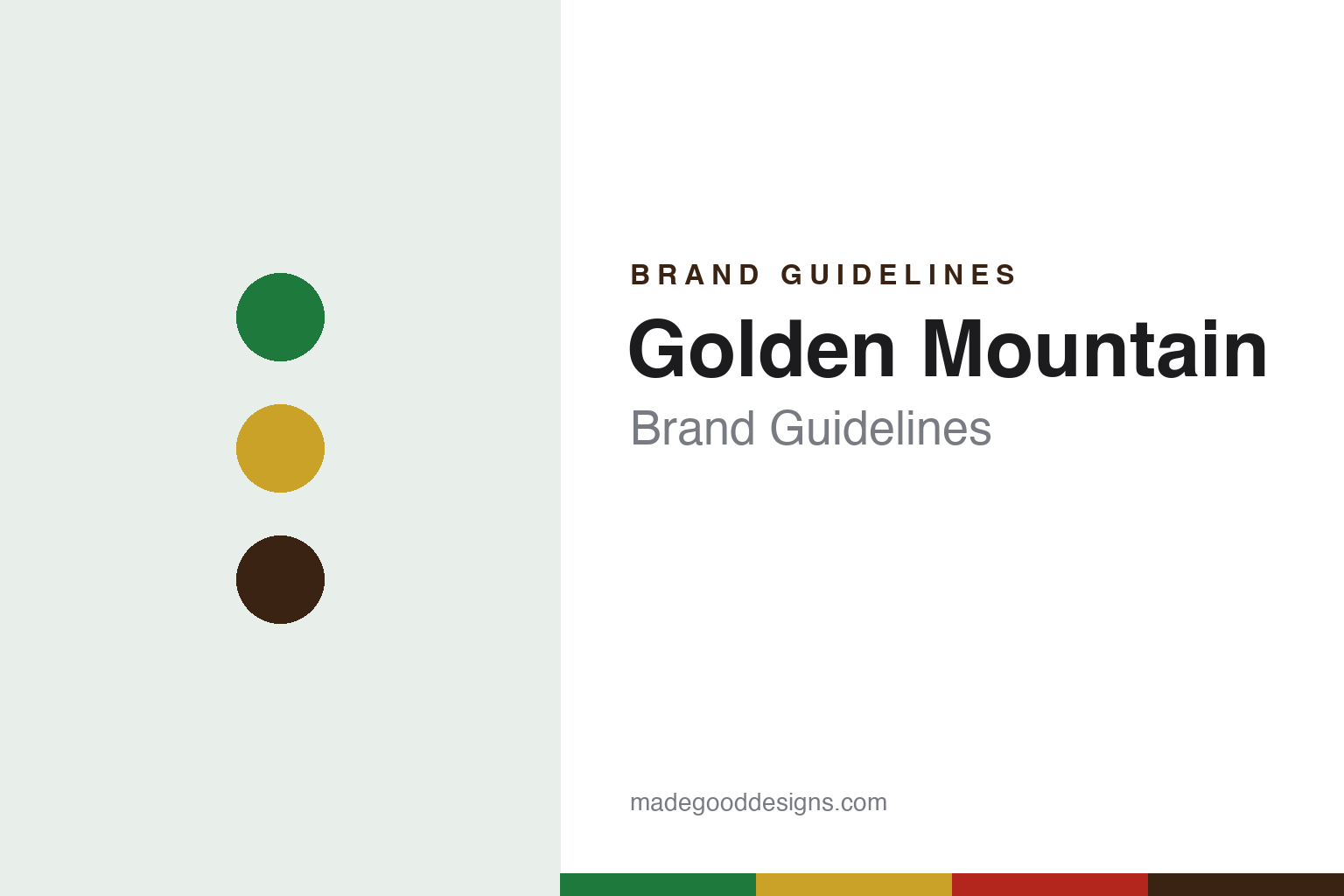 Golden Mountain Brand Guidelines: Thai Theparos and the Green-Cap Seasoning Sauce