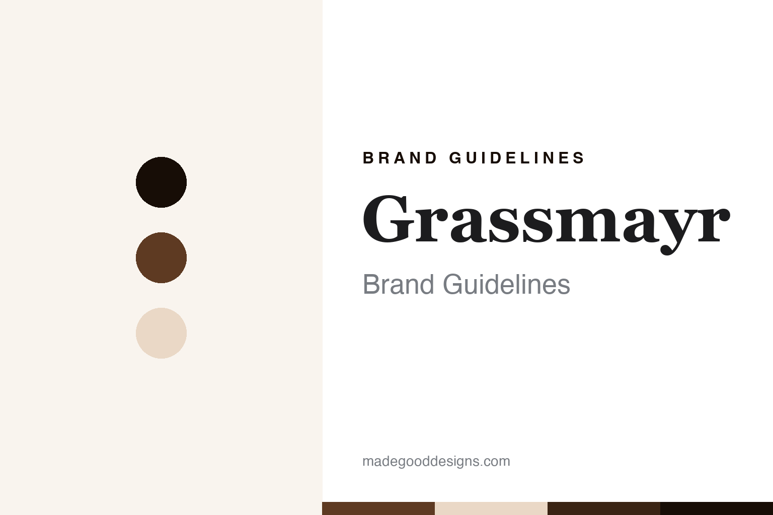 Grassmayr brand guidelines — abstract colour discs and material texture (original homage; not a Grassmayr product or logo)