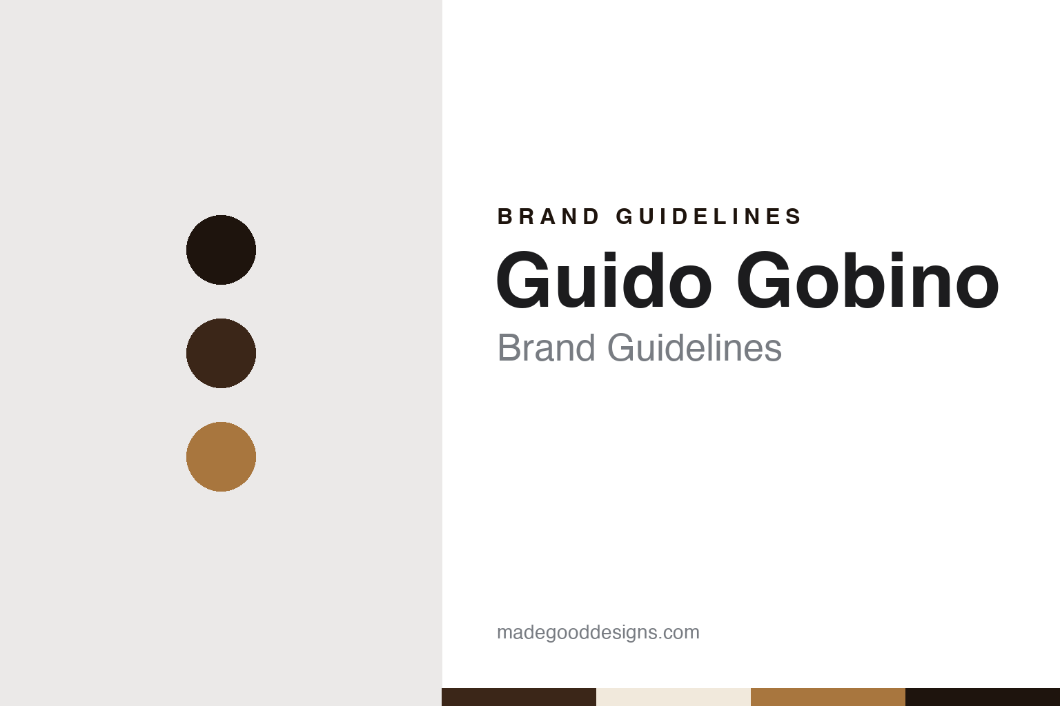 Guido Gobino Brand Guidelines: The Turin Maker of the Five-Gram Tourinot